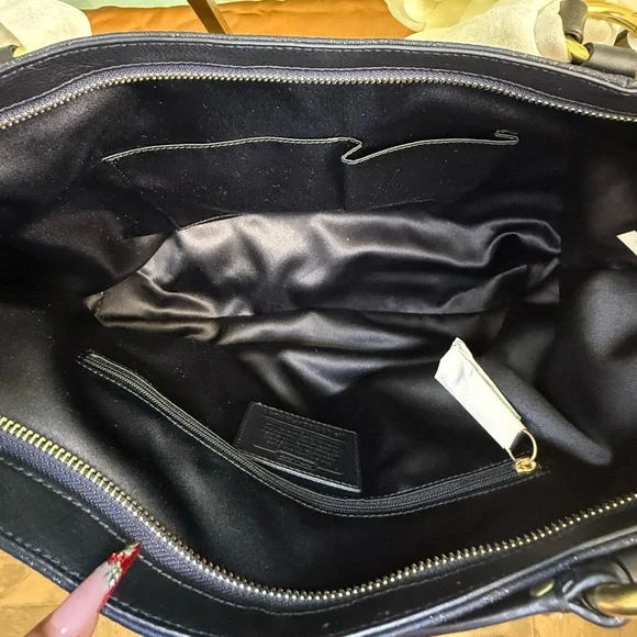 NWT - 2013 Coach Campbell Signature Metallic Izzy Satchel (F26241) - Picture 8 of 8